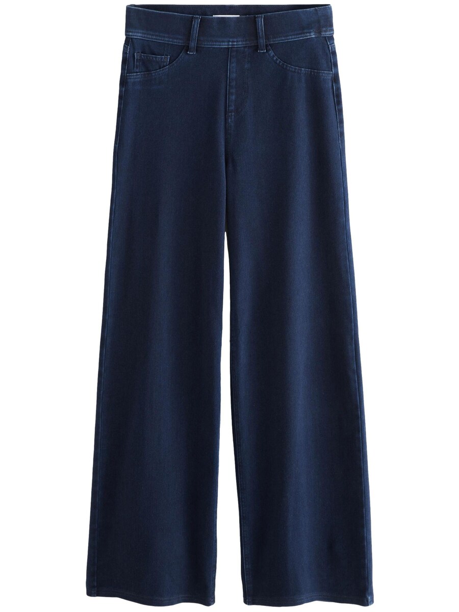 Джинсы с широкими штанинами Next, синий деним
Джинсы с широкими штанинами Next, синий деним