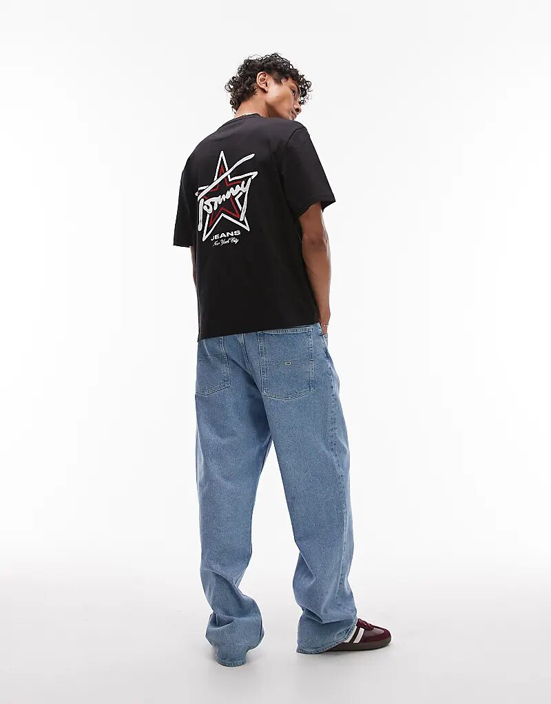 Футболка Tommy Jeans 90-х годов черного цвета
Футболка Tommy Jeans 90-х годов черного цвета