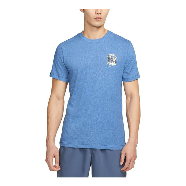 Футболка Nike Dri-fit Training T-Shirt 'Blue', синий
Футболка Nike Dri-fit Training T-Shirt 'Blue', синий
