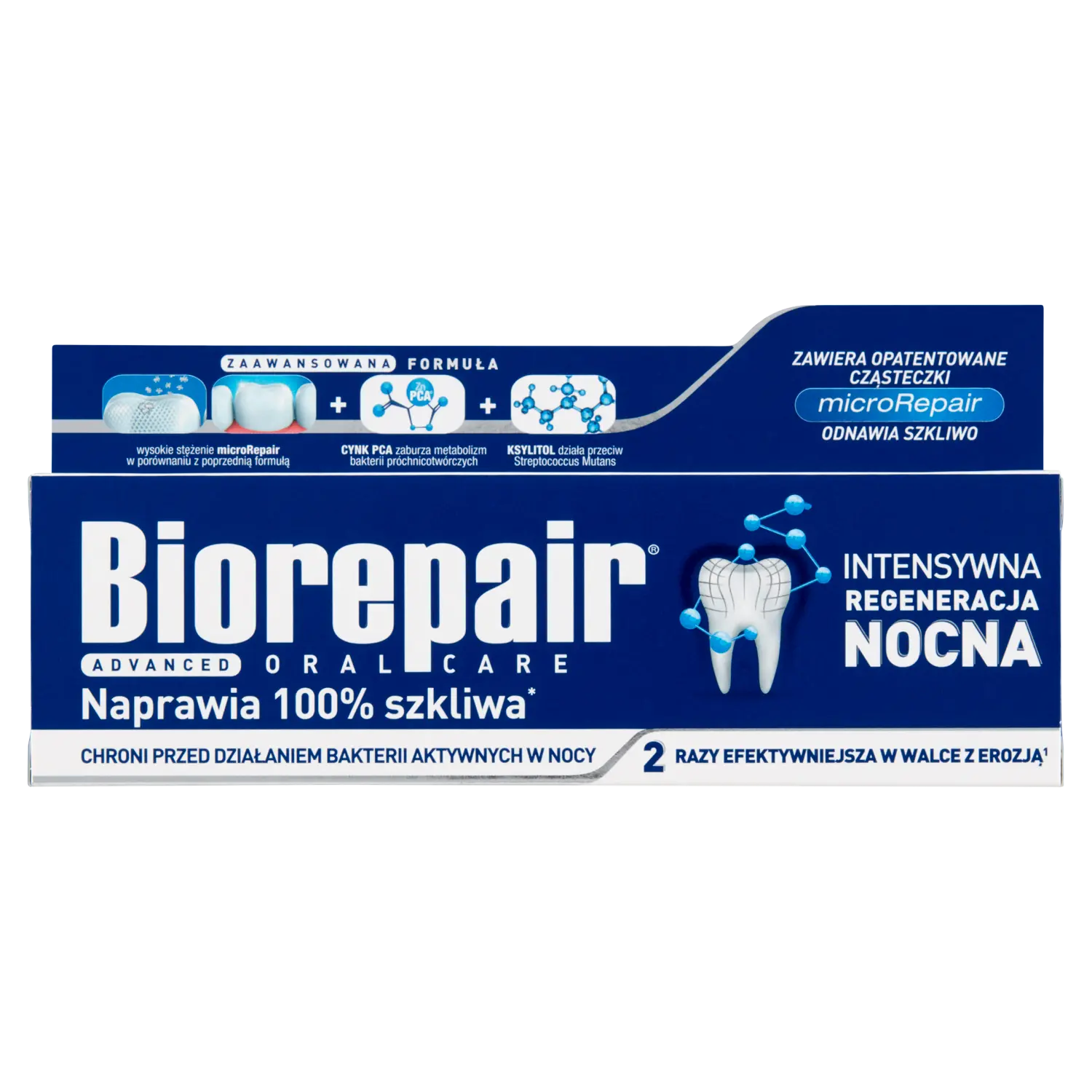 Biorepair Advanced зубная паста, 75 мл
Biorepair Advanced зубная паста, 75 мл