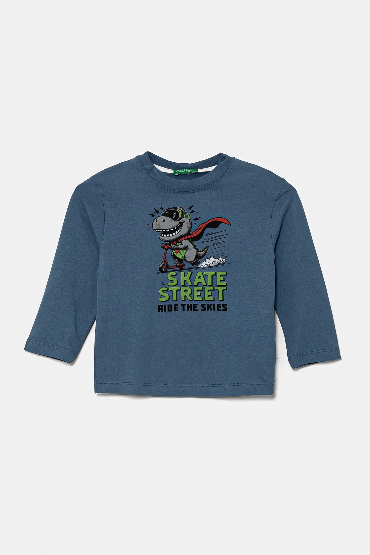 Хлопковая детская кофта с длинными рукавами United Colors Of Benetton, синий
Хлопковая детская кофта с длинными рукавами United Colors Of Benetton, синий