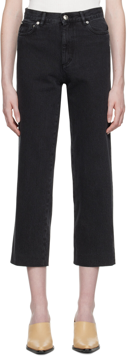 Черные новые джинсы Sailor, потертые A.P.C.
Черные новые джинсы Sailor, потертые A.P.C.