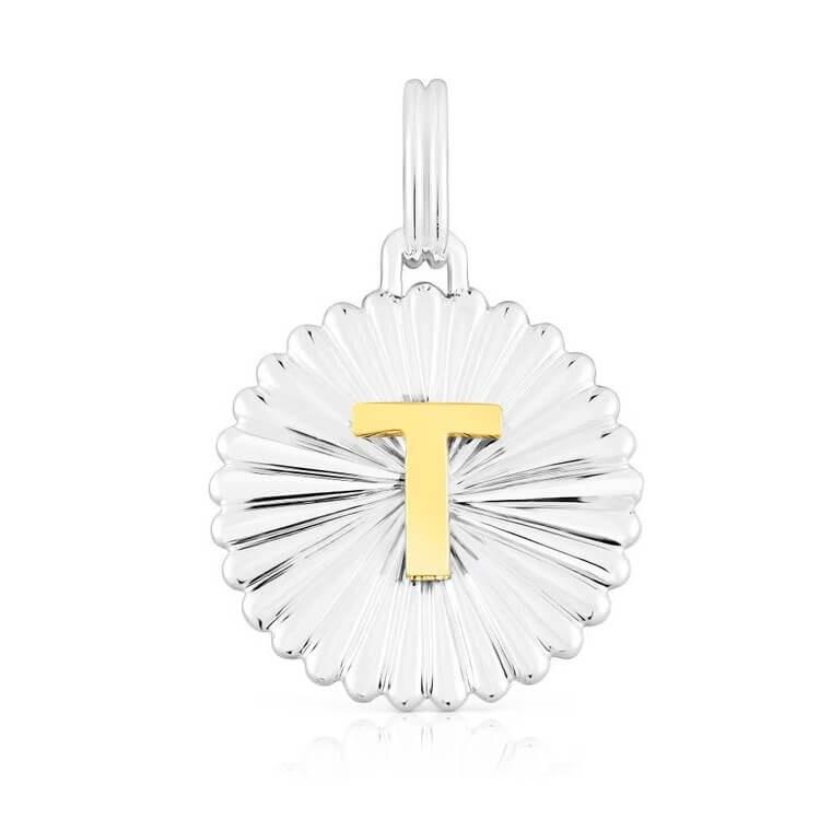 Подвеска-медальон Tous Alphabet Letter T, серебро/серебро позолоченное
Подвеска-медальон Tous Alphabet Letter T, серебро/серебро позолоченное