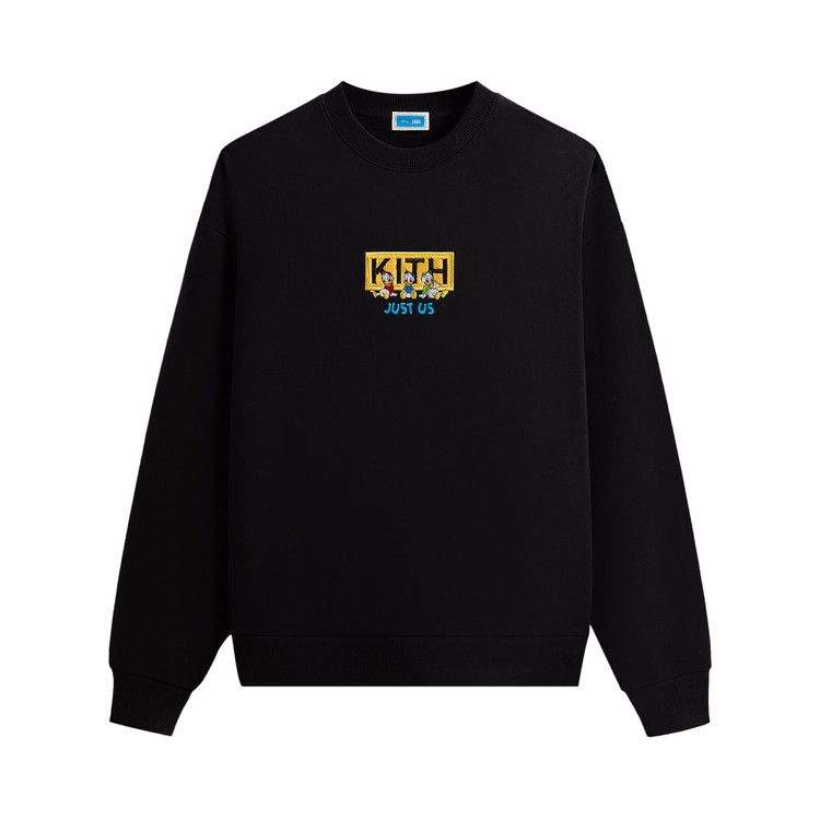 Свитер Kith For Disney Donald Duck Triplets Vintage Nelson Crewneck, Black
Свитер Kith For Disney Donald Duck Triplets Vintage Nelson Crewneck, Black