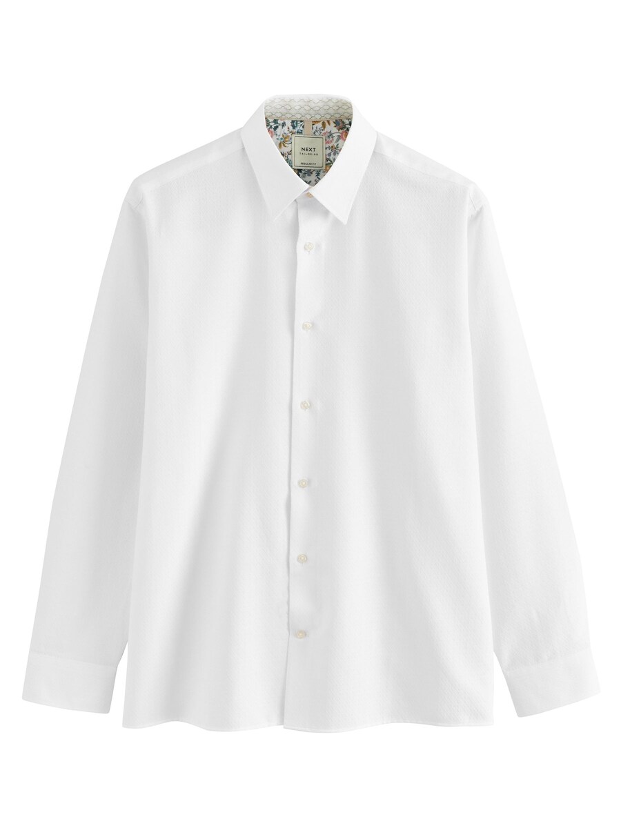 Рубашка обычного кроя на пуговицах Next, белый
Рубашка обычного кроя на пуговицах Next, белый