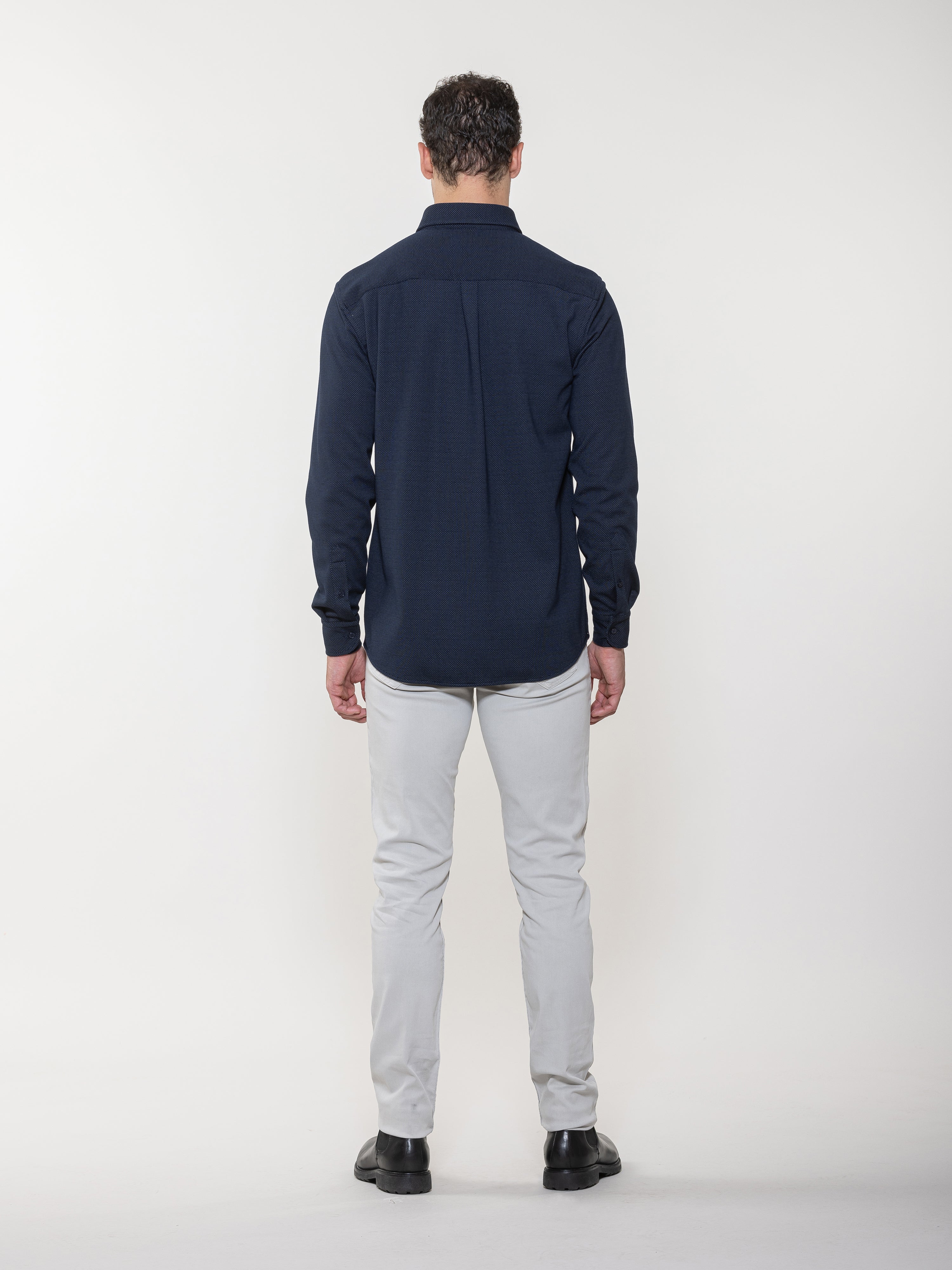 Футболка с узором «Пин-Дот» American Heritage, темно-синий
Футболка с узором «Пин-Дот» American Heritage, темно-синий