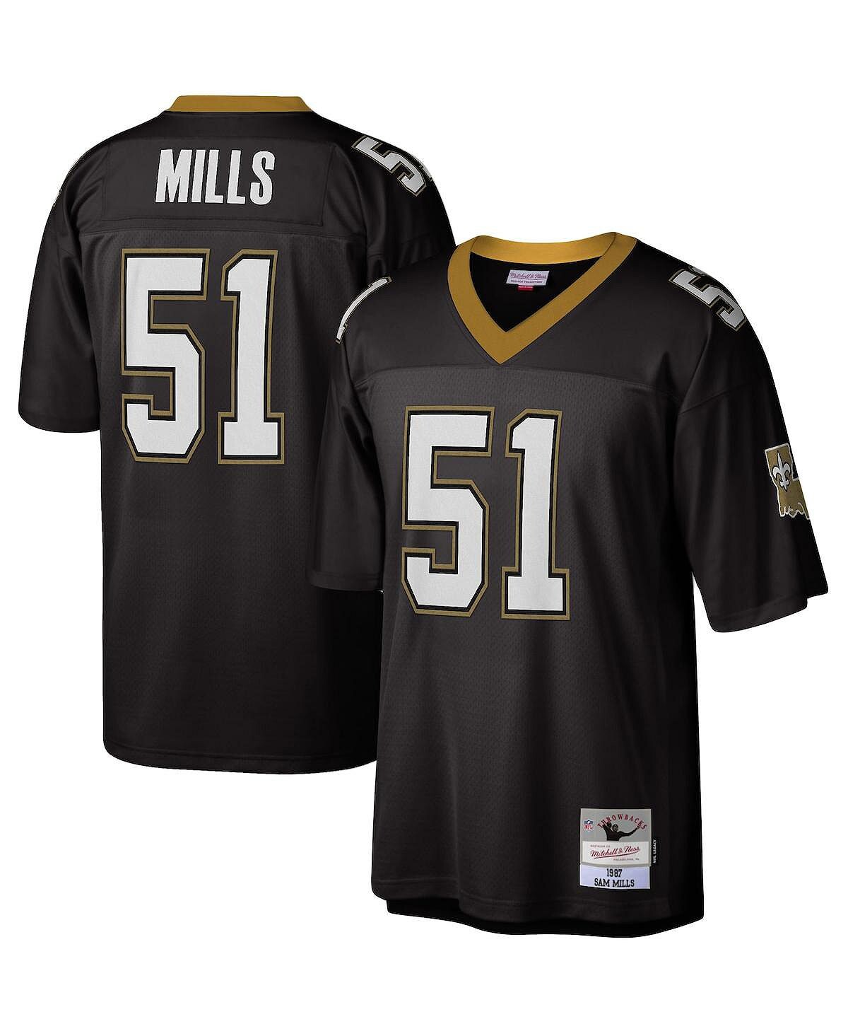 Мужская футболка sam mills black new orleans saints 1987 legacy replica jersey Mitchell & Ness, черный
Мужская футболка sam mills black new orleans saints 1987 legacy replica jersey Mitchell & Ness, черный