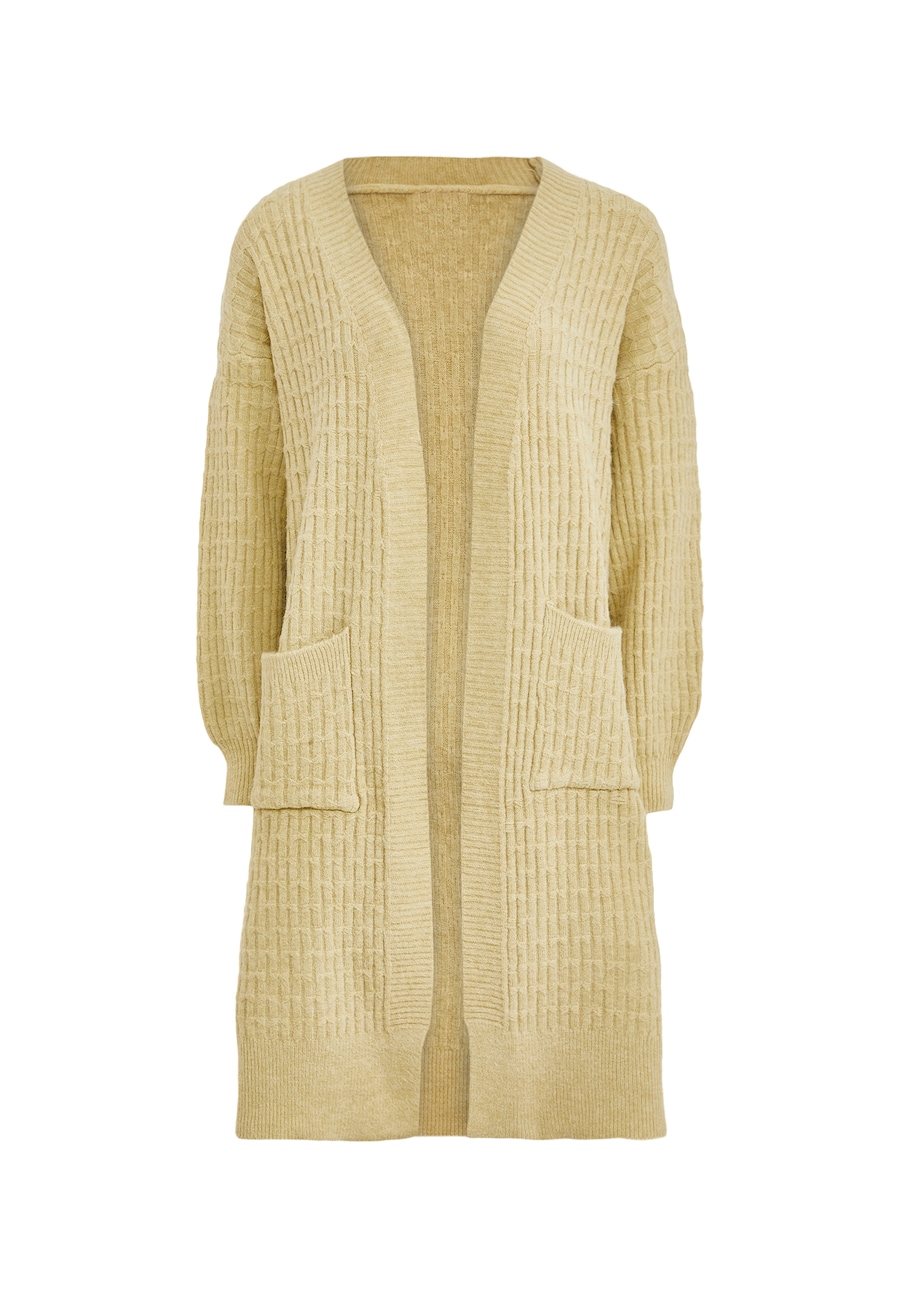 Вязаный кардиган aleva, бежевый
Вязаный кардиган aleva, бежевый