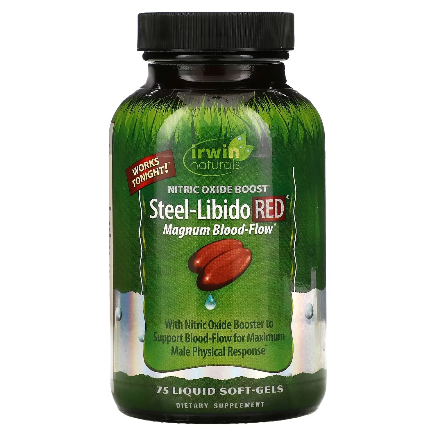 Irwin Naturals Steel-Libido Red Blood-Flow, 75 мягких капсул
Irwin Naturals Steel-Libido Red Blood-Flow, 75 мягких капсул