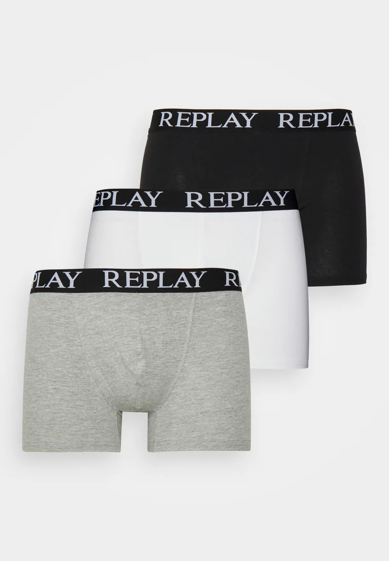 Трусы-боксеры Replay Style 01/C Basic Cuff Logo, черный/серый/белый, 3 шт (Размер XL)
Трусы-боксеры Replay Style 01/C Basic Cuff Logo, черный/серый/белый, 3 шт (Размер XL)
