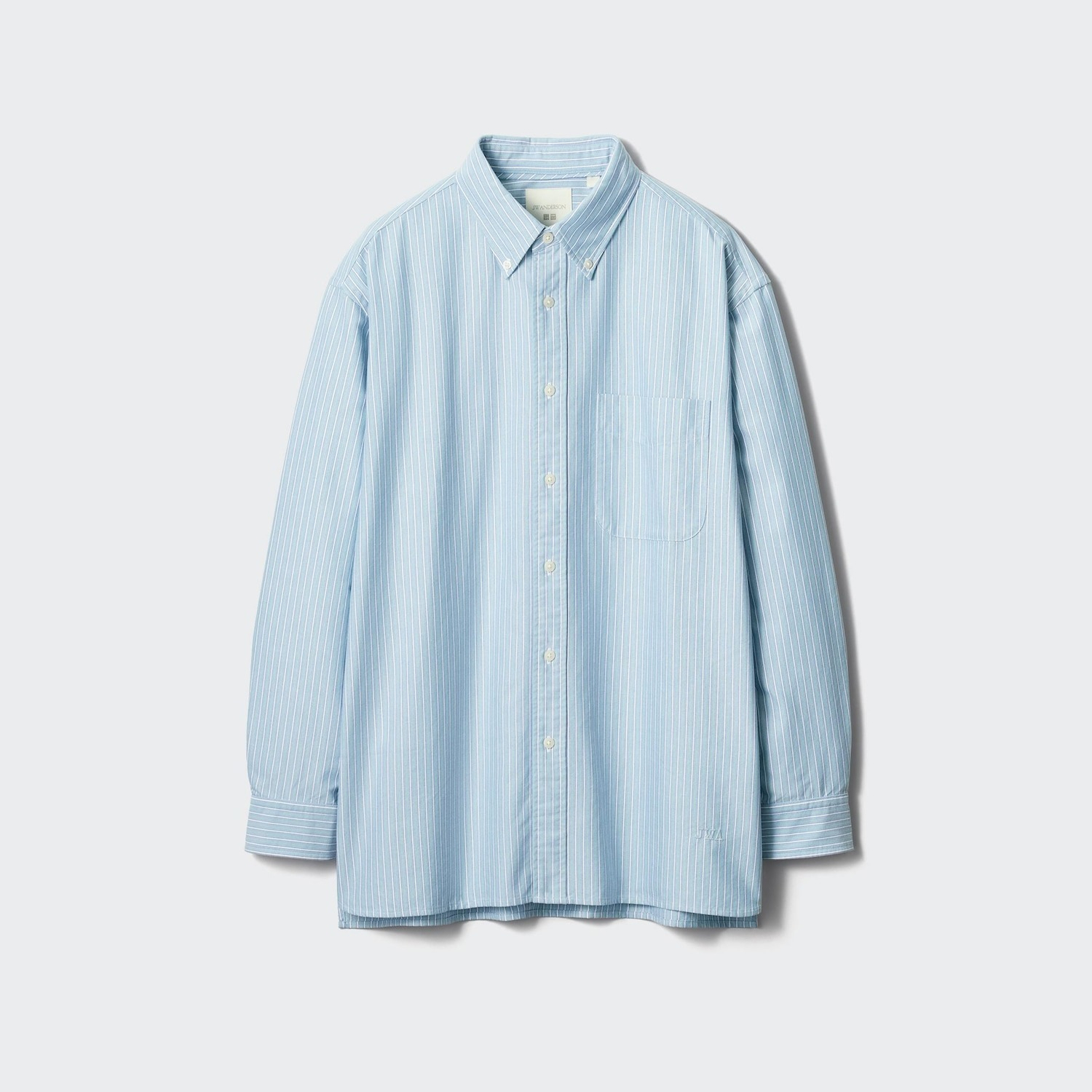 Рубашка Uniqlo Oxford Oversize Striped, голубой
Рубашка Uniqlo Oxford Oversize Striped, голубой