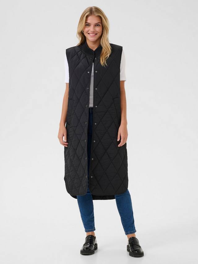 Стеганый жилет лорены KAFFE, глубокий черный
Стеганый жилет лорены KAFFE, глубокий черный