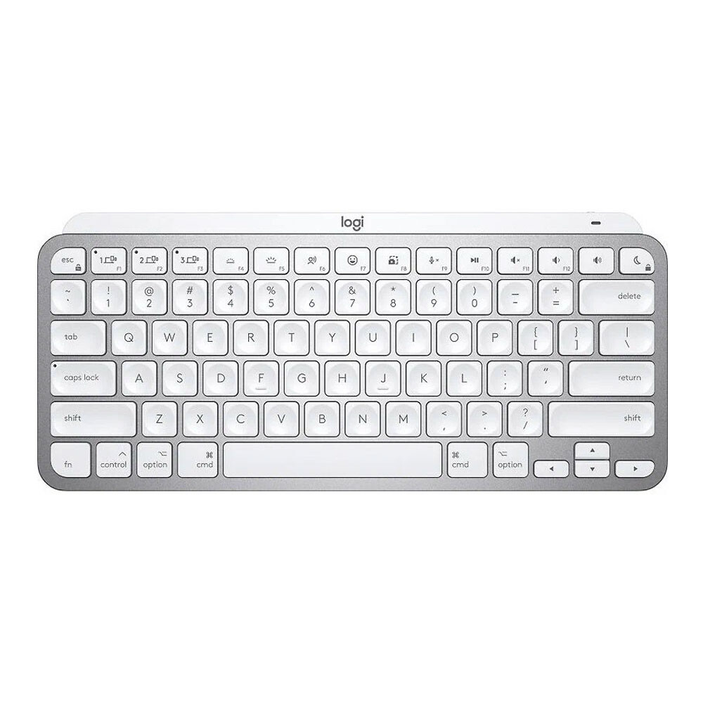 Клавиатура Logitech MX Keys Mini, беспроводная, английская раскладка US, серый
Клавиатура Logitech MX Keys Mini, беспроводная, английская раскладка US, серый