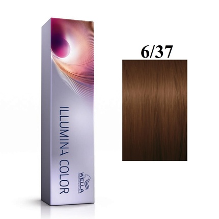 Стойкая краска для волос Illumina Color 637, темно-русый, золотисто-каштановый — 60 мл Wella Professionals
Стойкая краска для волос Illumina Color 637, темно-русый, золотисто-каштановый — 60 мл Wella Professionals