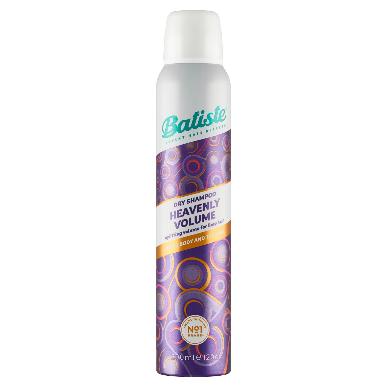Batiste Heavenly Volume сухой шампунь для волос, 200 мл
Batiste Heavenly Volume сухой шампунь для волос, 200 мл