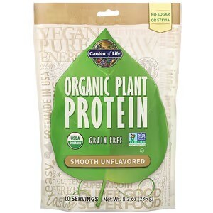 Органический растительный белок, однородный без вкуса 236 г, Garden of Life 
Органический растительный белок, однородный без вкуса 236 г, Garden of Life