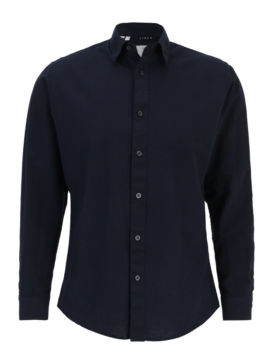 Рубашка узкого кроя на пуговицах Selected, морской синий
Рубашка узкого кроя на пуговицах Selected, морской синий