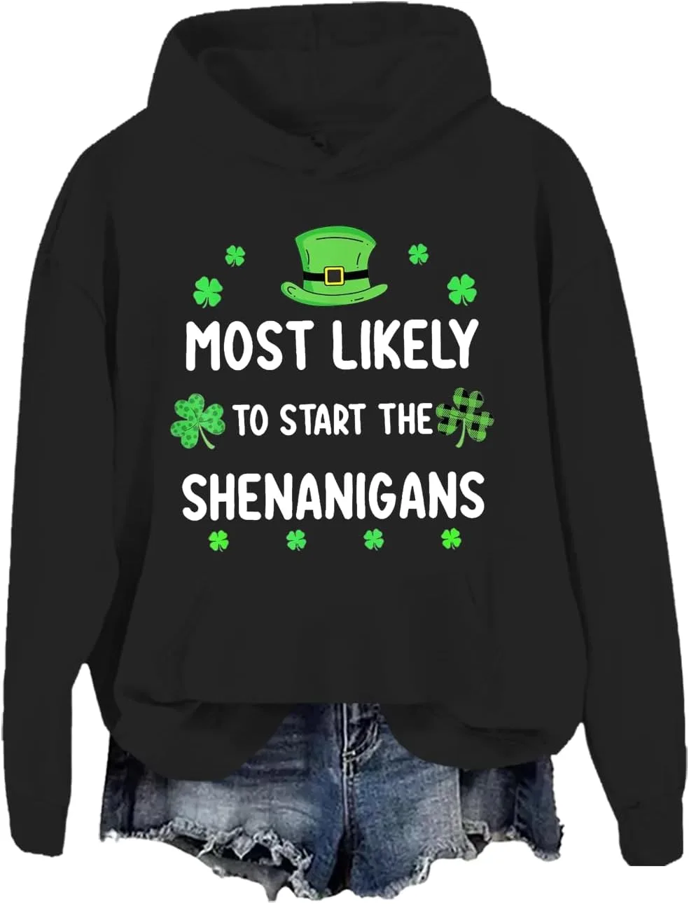 Свитшут St Patricks Day Most Likely to Start The Shenanigans JWVEL
Свитшут St Patricks Day Most Likely to Start The Shenanigans JWVEL