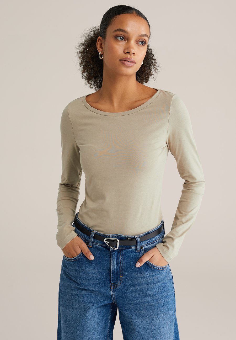 Топ WE Fashion Long sleeved top, Olive Green/Olive
Топ WE Fashion Long sleeved top, Olive Green/Olive