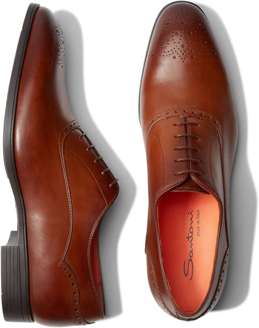 Оксфорды Santoni Biennial, коричневый
Оксфорды Santoni Biennial, коричневый