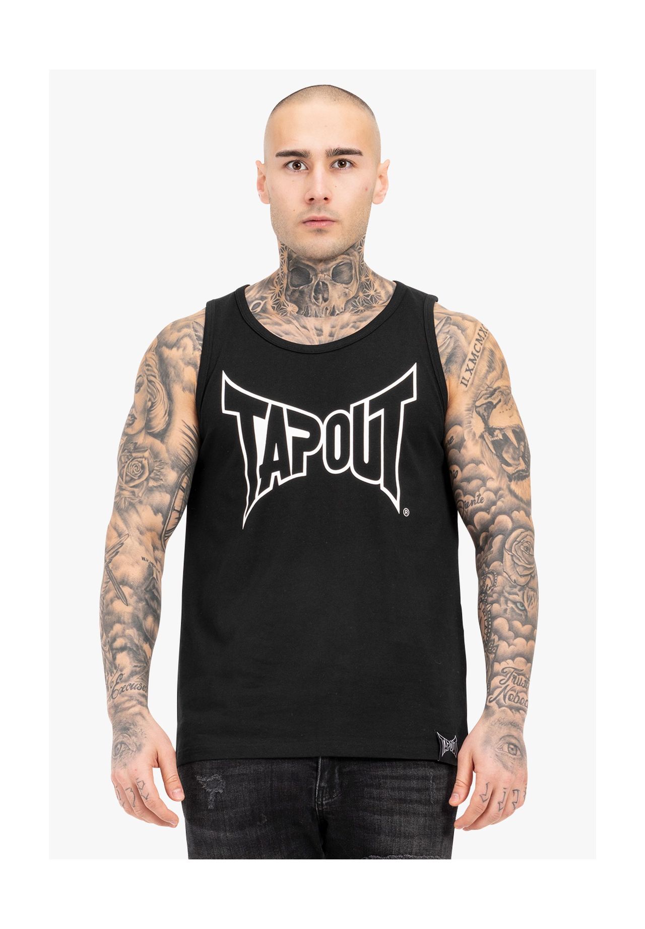 Мужская майка стандартного кроя TIPTON SINGLET TAPOUT, черно-белый
Мужская майка стандартного кроя TIPTON SINGLET TAPOUT, черно-белый