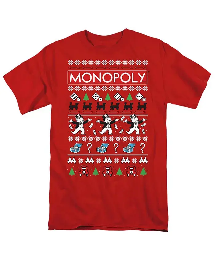 Мужская футболка Icons Ugly Christmas Sweater Monopoly, красный
Мужская футболка Icons Ugly Christmas Sweater Monopoly, красный