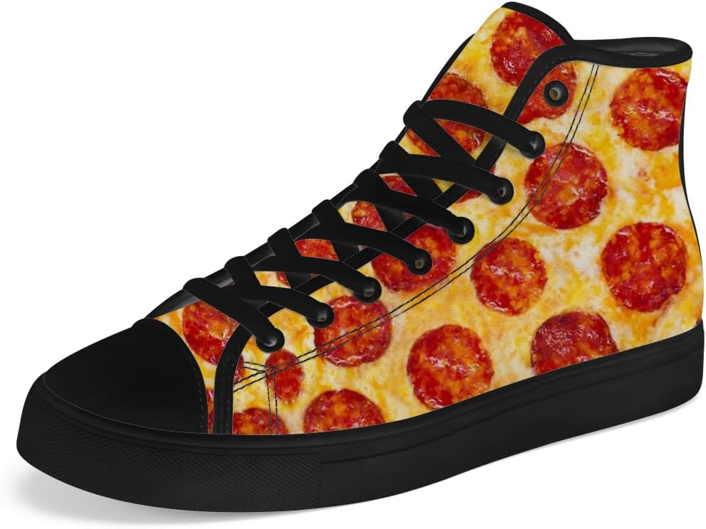 Кеды chebing Pizza High Top на высокой подошве для мужчин и женщин, высокие кроссовки на шнуровке, повседневная обувь, подарок для парня или девушки, желтый
Кеды chebing Pizza High Top на высокой подошве для мужчин и женщин, высокие кроссовки на шнуровке, повседневная обувь, подарок для парня или девушки, желтый
