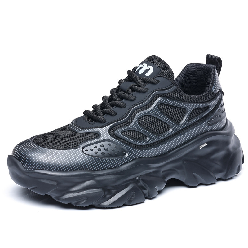 King Jinmai Мужские черные массивные кроссовки лоу-топ, цвет Black
King Jinmai Мужские черные массивные кроссовки лоу-топ, цвет Black