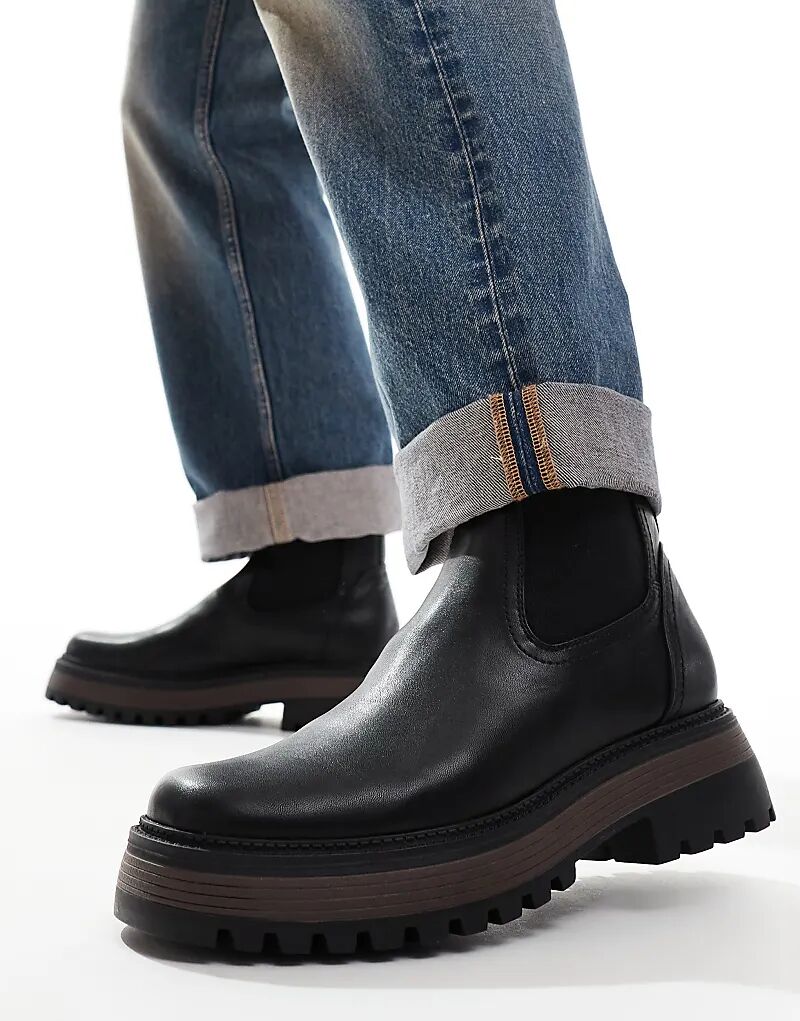 Ботинки челси черного цвета с толстой подошвой ASOS DESIGN, Черный, Ботинки челси черного цвета с толстой подошвой ASOS DESIGN
Ботинки челси черного цвета с толстой подошвой ASOS DESIGN, Черный, Ботинки челси черного цвета с толстой подошвой ASOS DESIGN