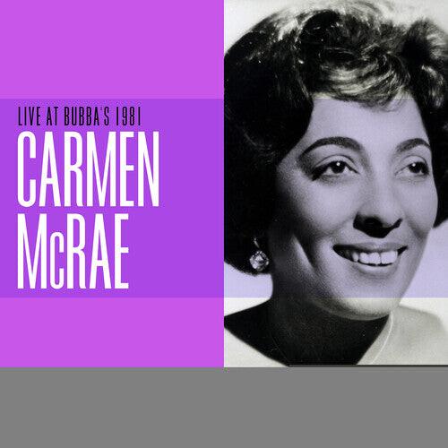 CD диск McRae, Carmen: Live at Bubba's 1981
CD диск McRae, Carmen: Live at Bubba's 1981
