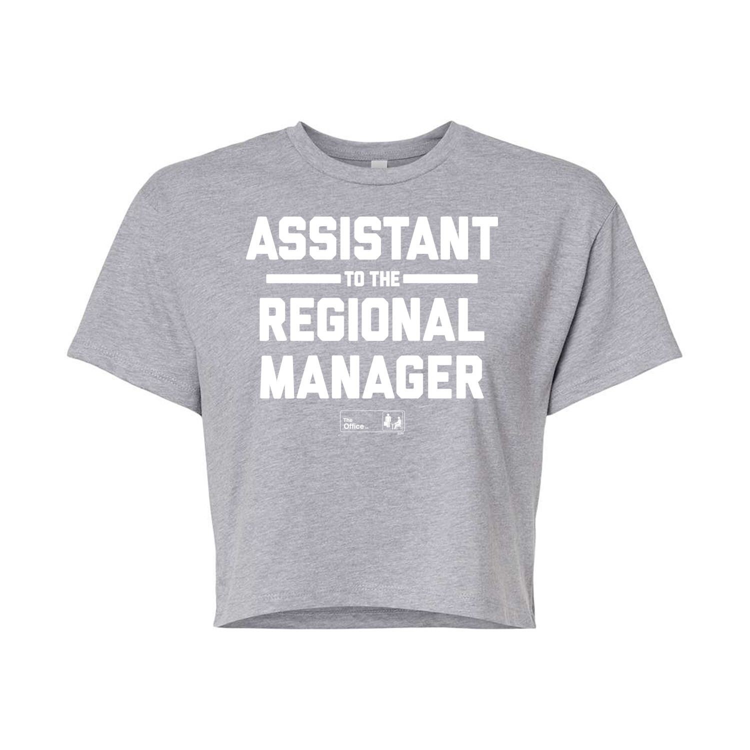 Укороченная футболка The Office Regional Manager для юниоров Licensed Character, серый
Укороченная футболка The Office Regional Manager для юниоров Licensed Character, серый