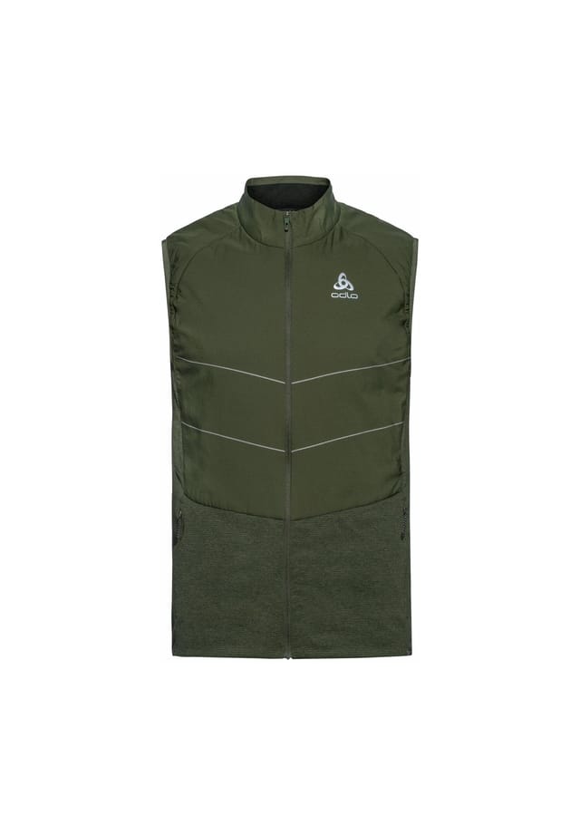 Беговой жилет run easy s-thermic Odlo, зеленый
Беговой жилет run easy s-thermic Odlo, зеленый