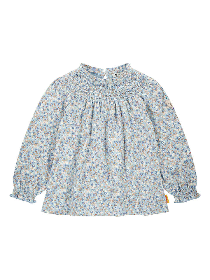 Блузка светло-голубого/кремового цвета Steiff
Блузка светло-голубого/кремового цвета Steiff