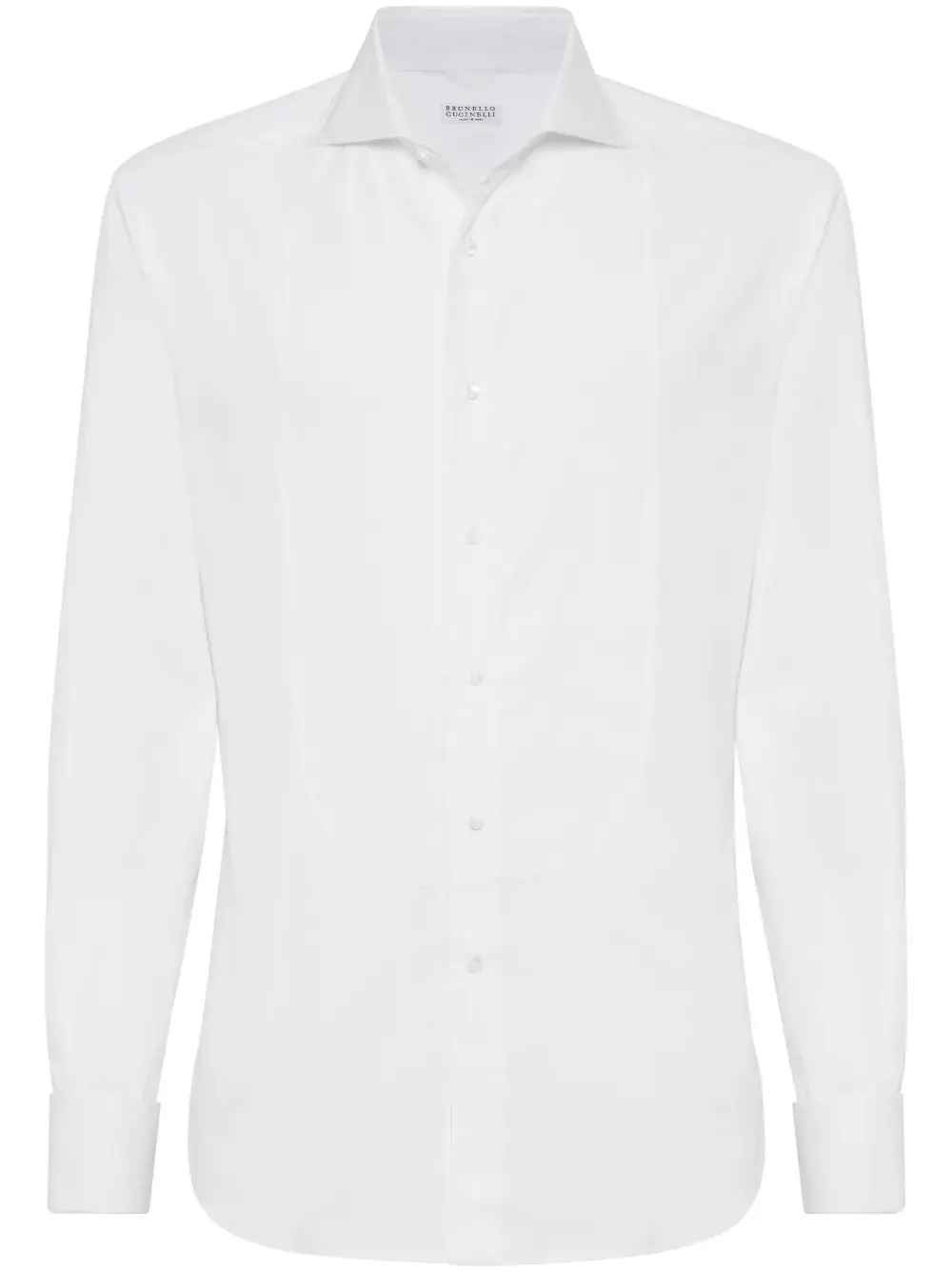 Рубашка с манишкой Brunello Cucinelli, белый
Рубашка с манишкой Brunello Cucinelli, белый