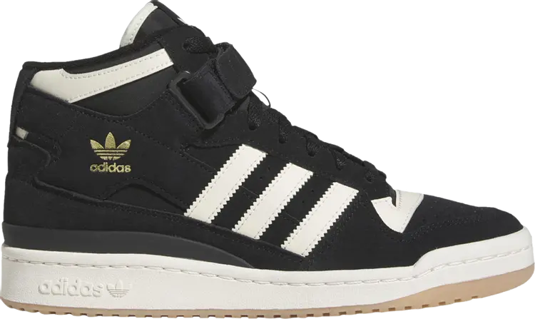 Кроссовки Adidas Forum Mid 'Black Cream Gum', черный
Кроссовки Adidas Forum Mid 'Black Cream Gum', черный