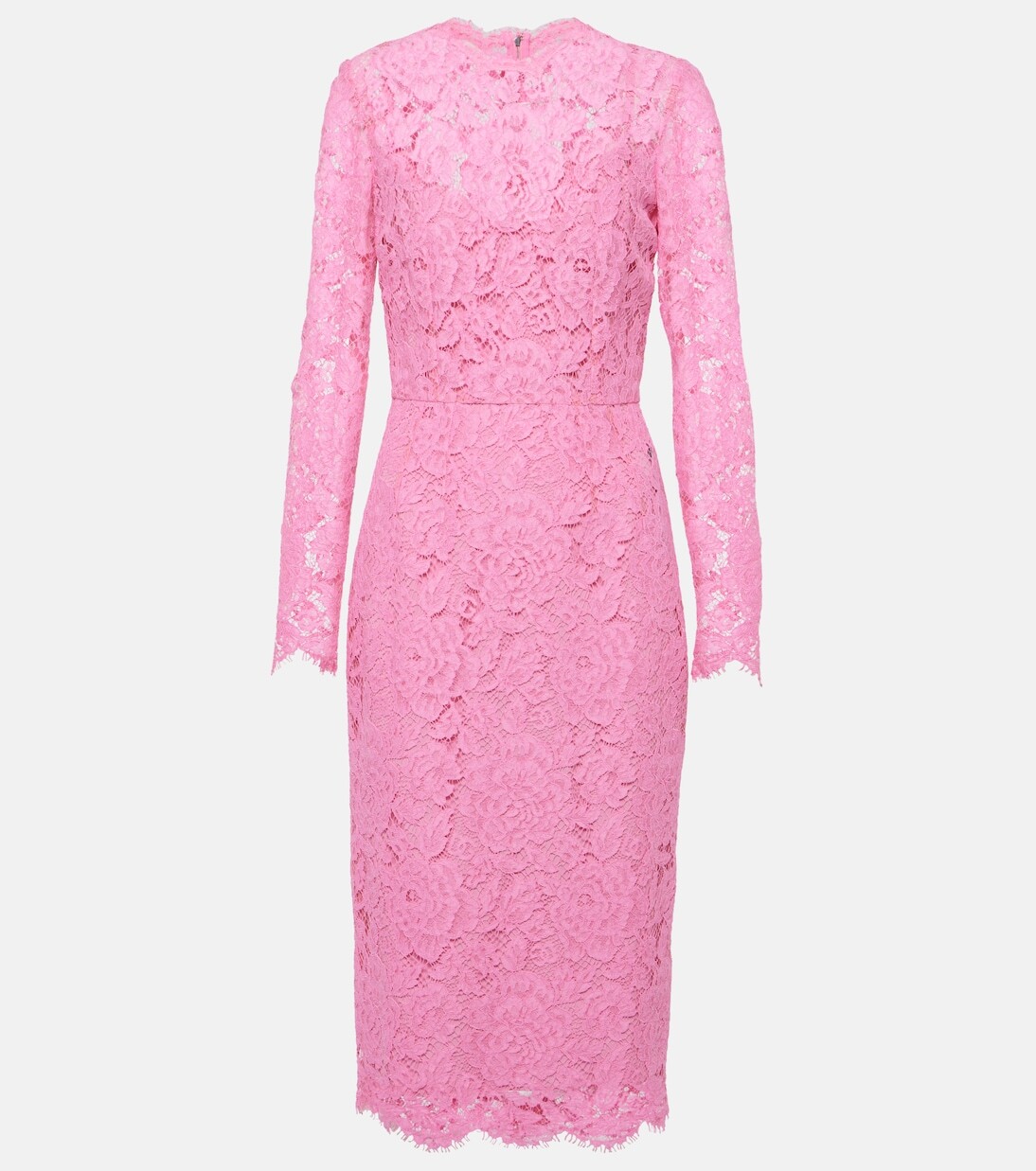 Платье миди из цветочного кружева Dolce&Gabbana, розовый
Платье миди из цветочного кружева Dolce&Gabbana, розовый