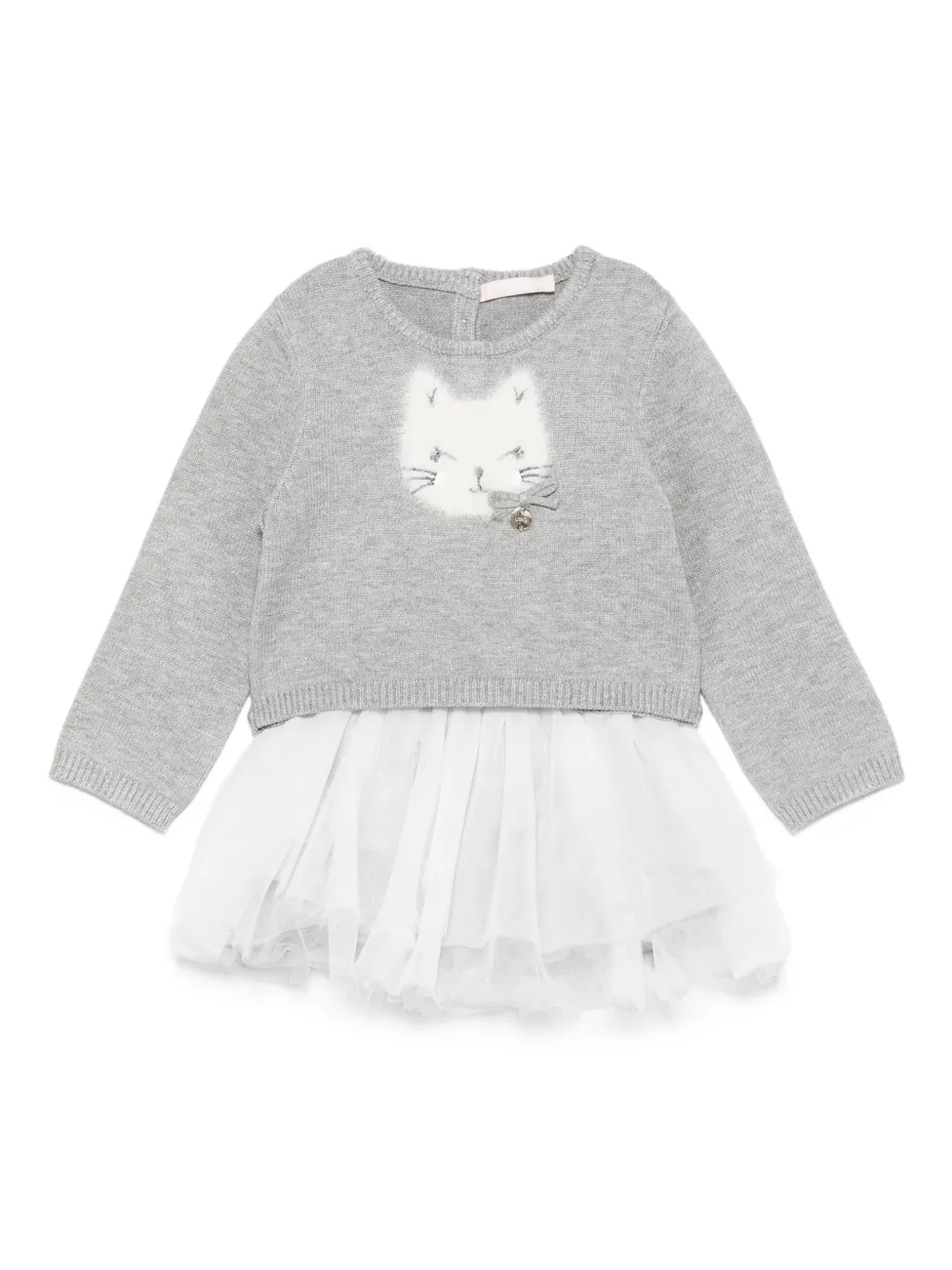 Юбка из тюля с кошачьей мордочкой LIU JO, серый 
Юбка из тюля с кошачьей мордочкой LIU JO, серый