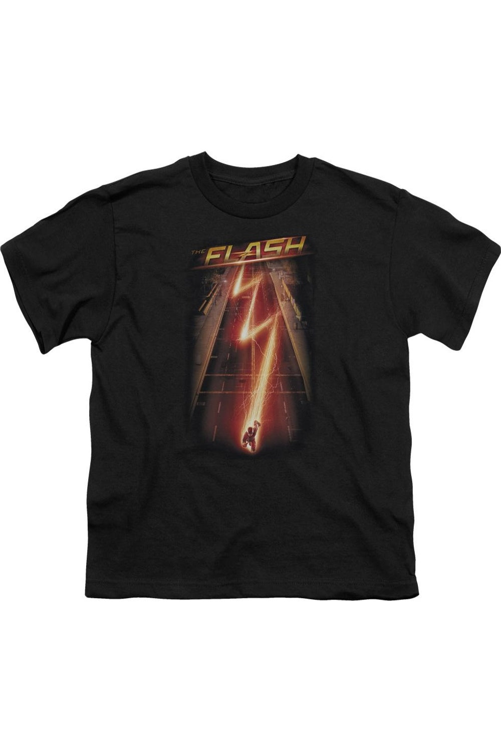 Футболка с коротким рукавом The Flash Ave для детей Gildan, черный
Футболка с коротким рукавом The Flash Ave для детей Gildan, черный