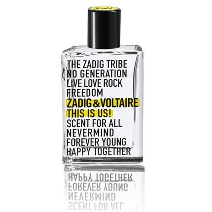 Zadig & Voltaire Задиг и Вольтер Это мы! Туалетная вода унисекс 50мл
Zadig & Voltaire Задиг и Вольтер Это мы! Туалетная вода унисекс 50мл