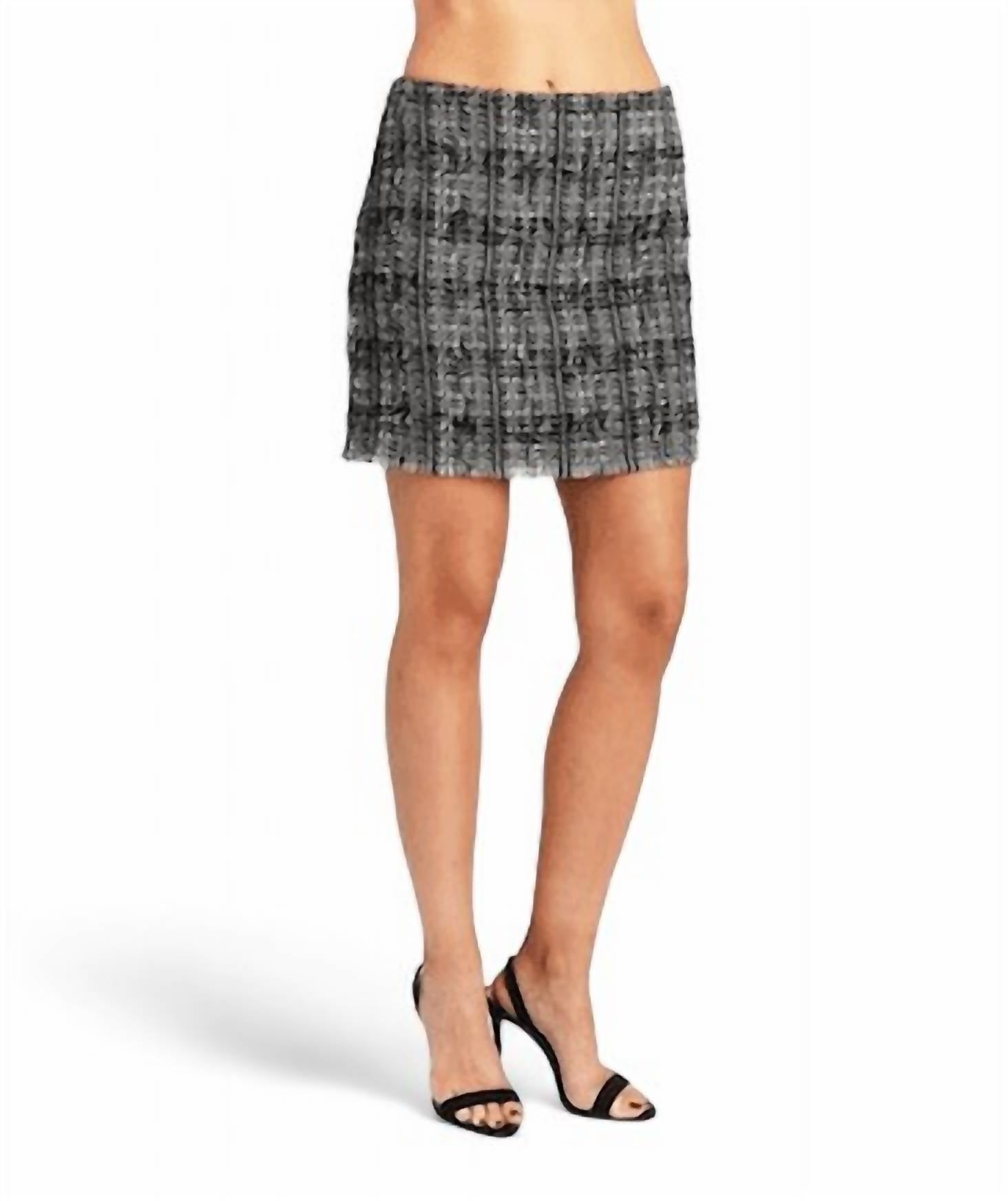 Юбка Raya черного цвета DREW
Юбка Raya черного цвета DREW