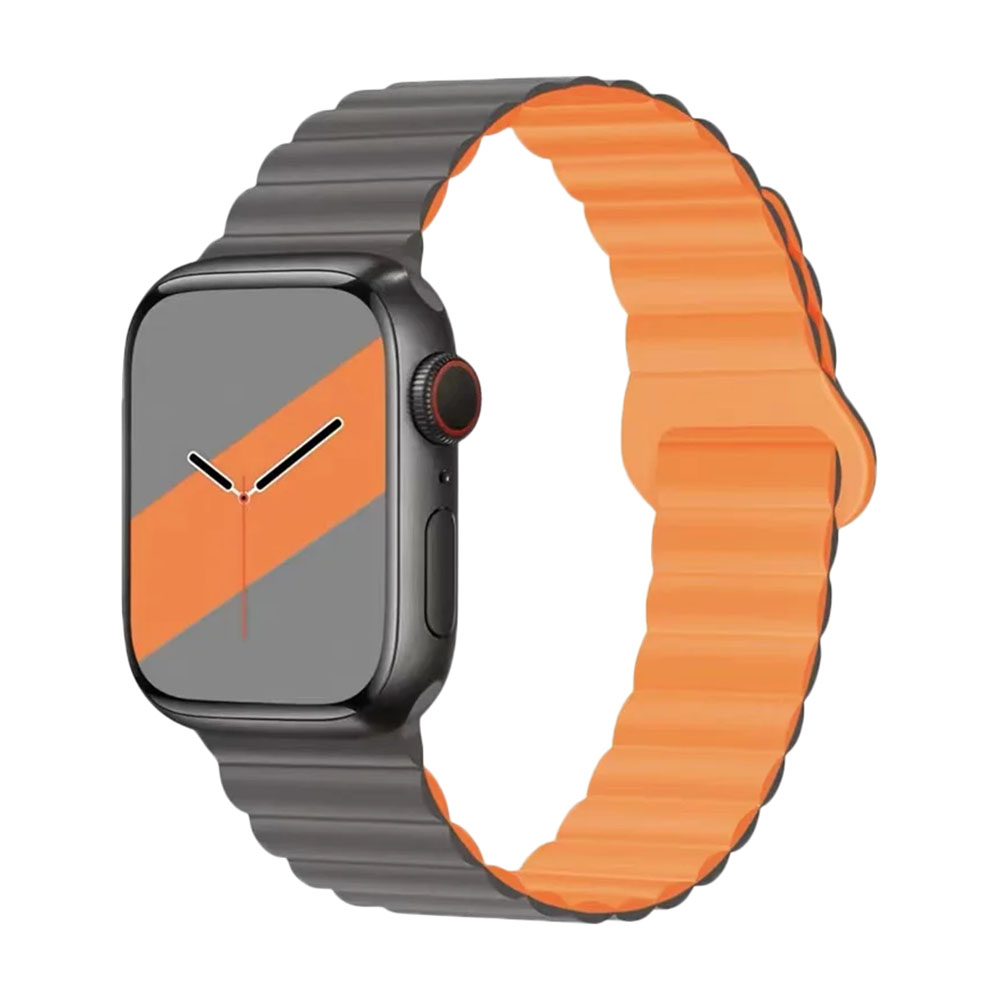 Ремешок Wepro для часов Apple Watch Series 10, 225 мм, серый/оранжевый
Ремешок Wepro для часов Apple Watch Series 10, 225 мм, серый/оранжевый