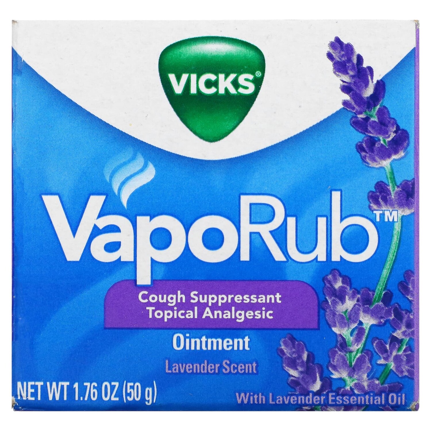 Мазь Vicks с лавандой, 50 г
Мазь Vicks с лавандой, 50 г