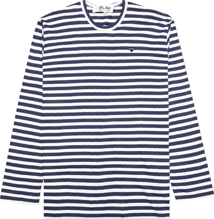 Футболка Comme des Garçons PLAY Little Heart Striped Long-Sleeve T-Shirt 'Navy/White', разноцветный
Футболка Comme des Garçons PLAY Little Heart Striped Long-Sleeve T-Shirt 'Navy/White', разноцветный