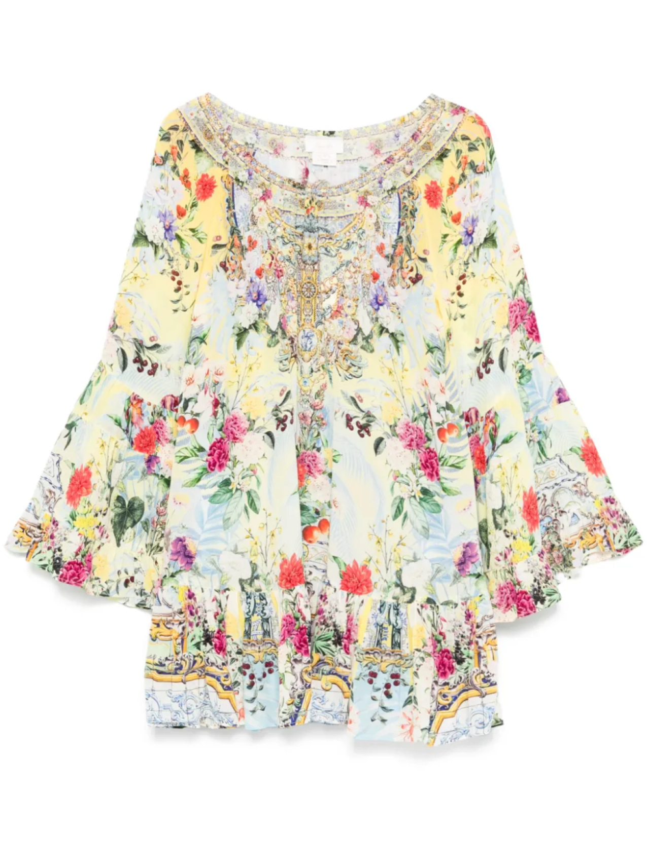 Платье-мини Camilla с оборками и А-силуэтом, желтый
Платье-мини Camilla с оборками и А-силуэтом, желтый