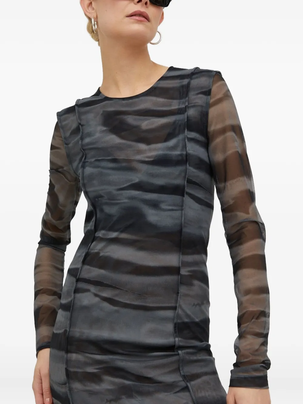 Платье миди с сетчатыми вставками SAMSOE SAMSOE, серый
Платье миди с сетчатыми вставками SAMSOE SAMSOE, серый