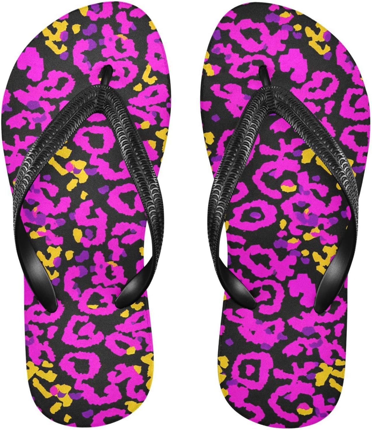 Женские и мужские пляжные шлепанцы фиолетово-желтые с леопардовым принтом для лета, душа и повседневного ношения 20861868 Kfbe
Женские и мужские пляжные шлепанцы фиолетово-желтые с леопардовым принтом для лета, душа и повседневного ношения 20861868 Kfbe