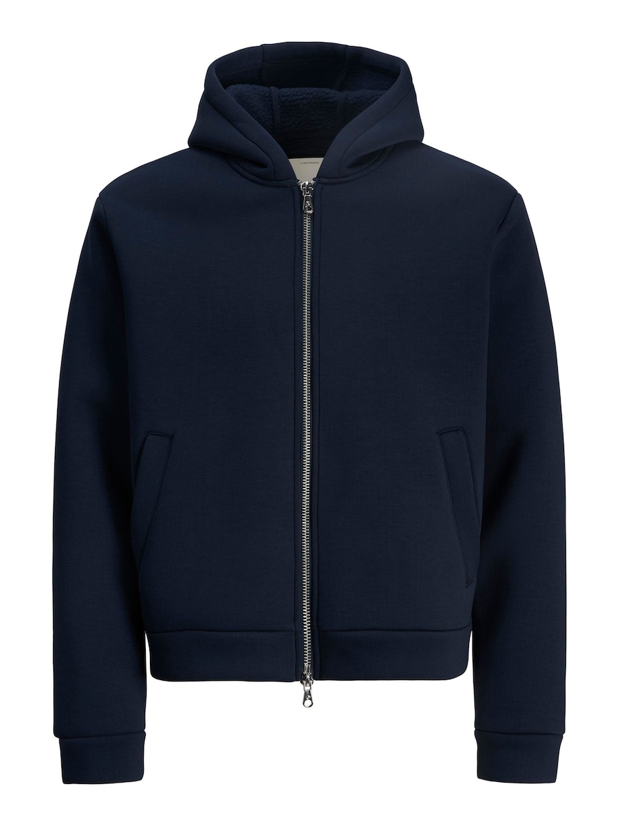 Толстовка с капюшоном на молнии JACK & JONES, темно-синий
Толстовка с капюшоном на молнии JACK & JONES, темно-синий