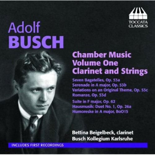 CD диск Busch / Beigelbeck / Busch Kollegium Karlsruhe: Chamber Music 1: Clarinet & Strings
CD диск Busch / Beigelbeck / Busch Kollegium Karlsruhe: Chamber Music 1: Clarinet & Strings