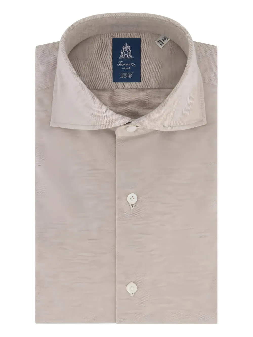Рубашка на пуговицах Finamore 1925 Napoli, нейтральный
Рубашка на пуговицах Finamore 1925 Napoli, нейтральный