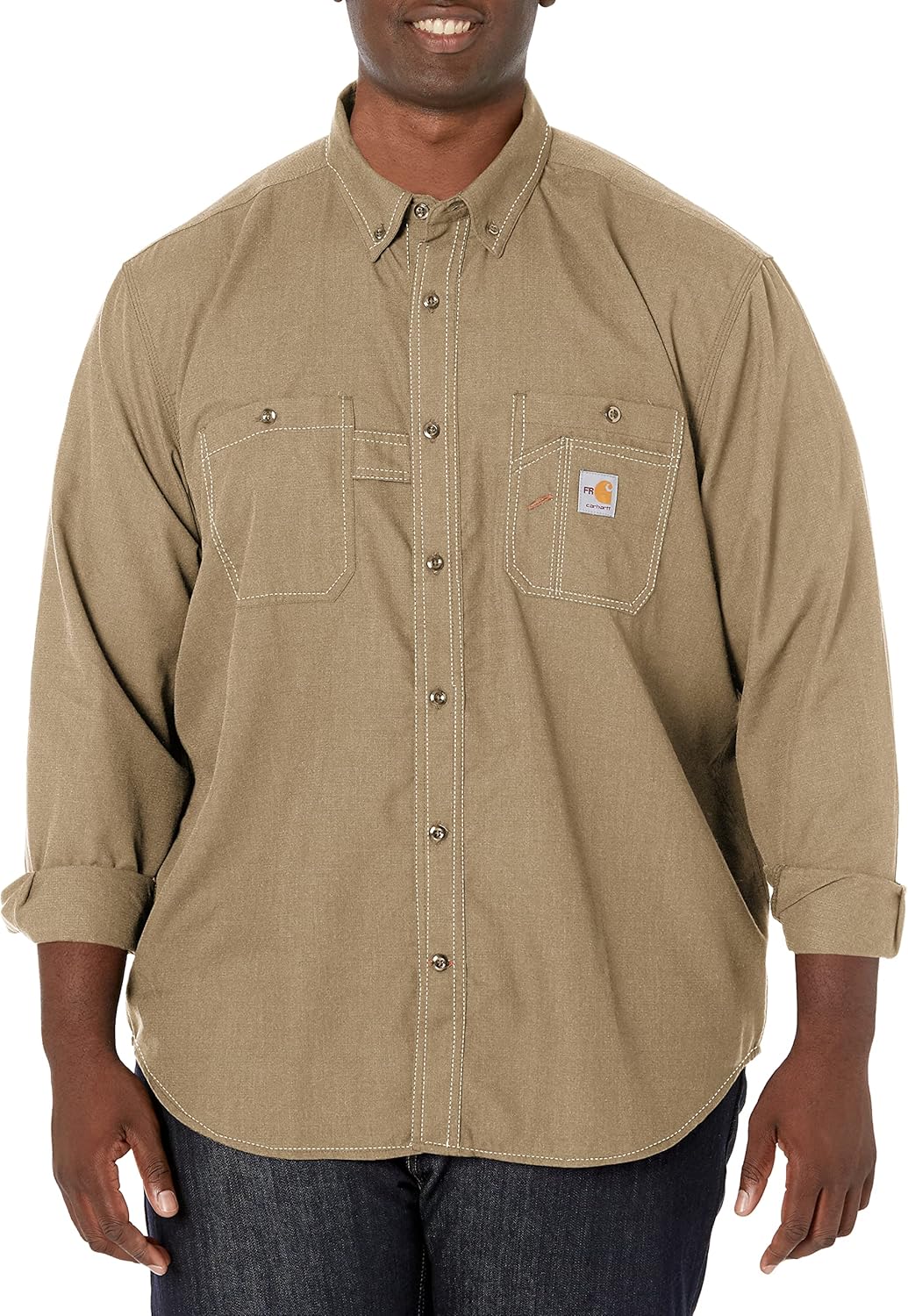 Carhartt мужская 104138 огнестойкая легкая футболка с длинным рукавом, Dark Khaki
Carhartt мужская 104138 огнестойкая легкая футболка с длинным рукавом, Dark Khaki